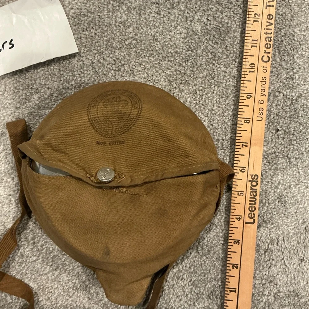 Vintage Boy Scouts Hiking, Canvas Backpack, And Cooking Set for‎ Outdoor Camping